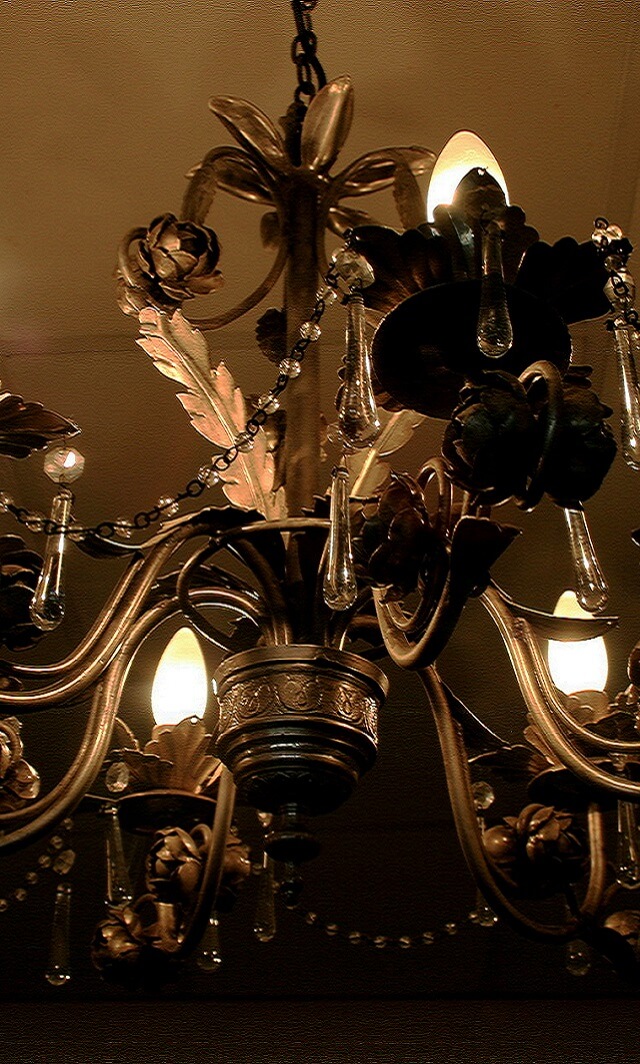 install light fittings - chandelier